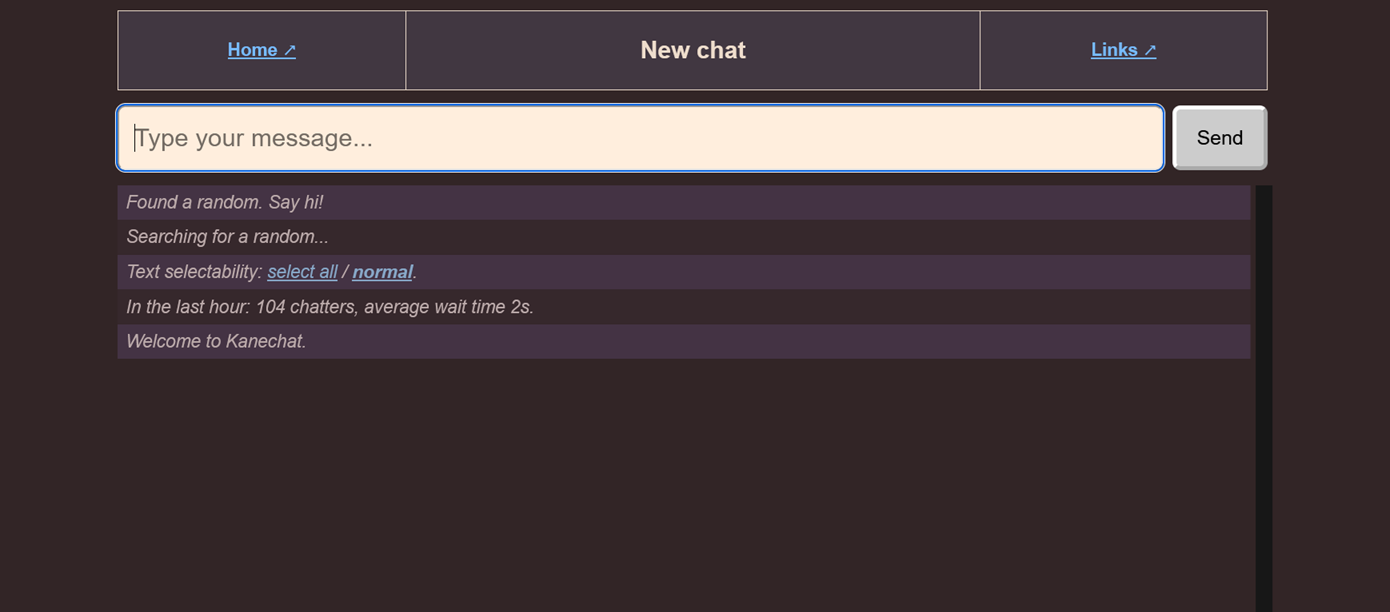Kanechat darknet chat platform placeholder