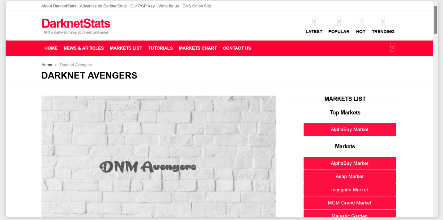 DarknetStats dark web news placeholder