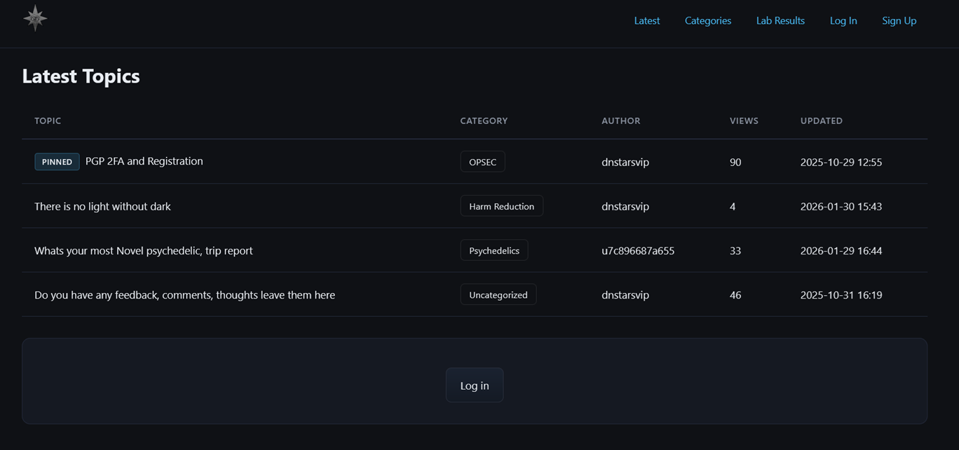 DNStars darknet forum placeholder
